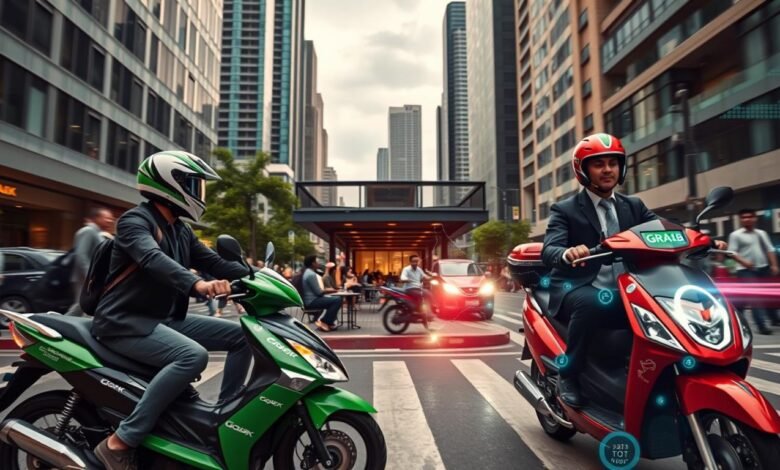 data bisnis gojek grab